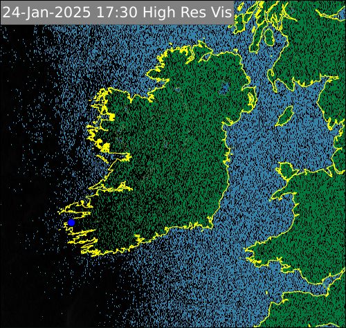 Satellite imagery at 17:30