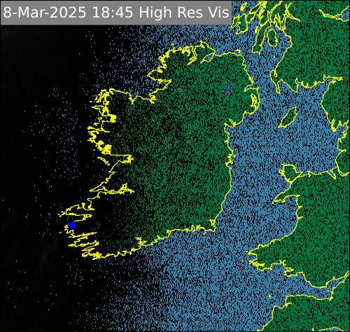 Satellite imagery at 18:45