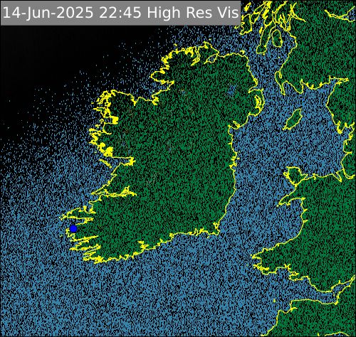 Satellite imagery at 21:45 Satellite imagery at 21:45
