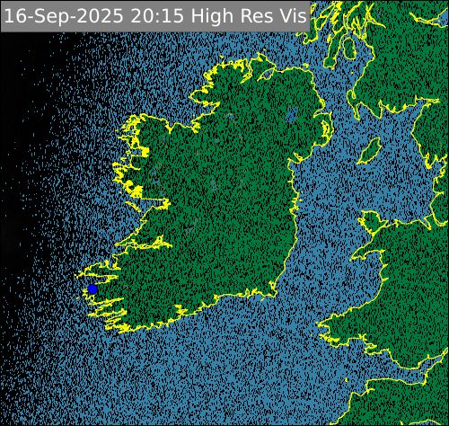 Satellite imagery at 19:15
