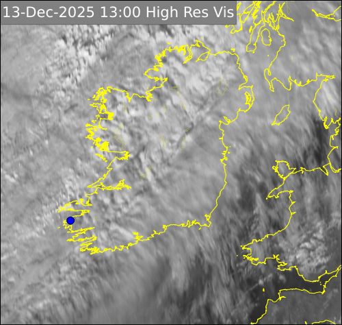Satellite imagery at 13:00
